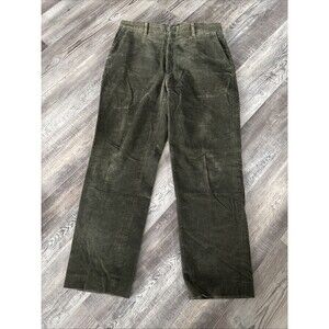 Eddie Bauer pants mens 38x34baggy leg wide wale corduroy 90% cotton VTG USA